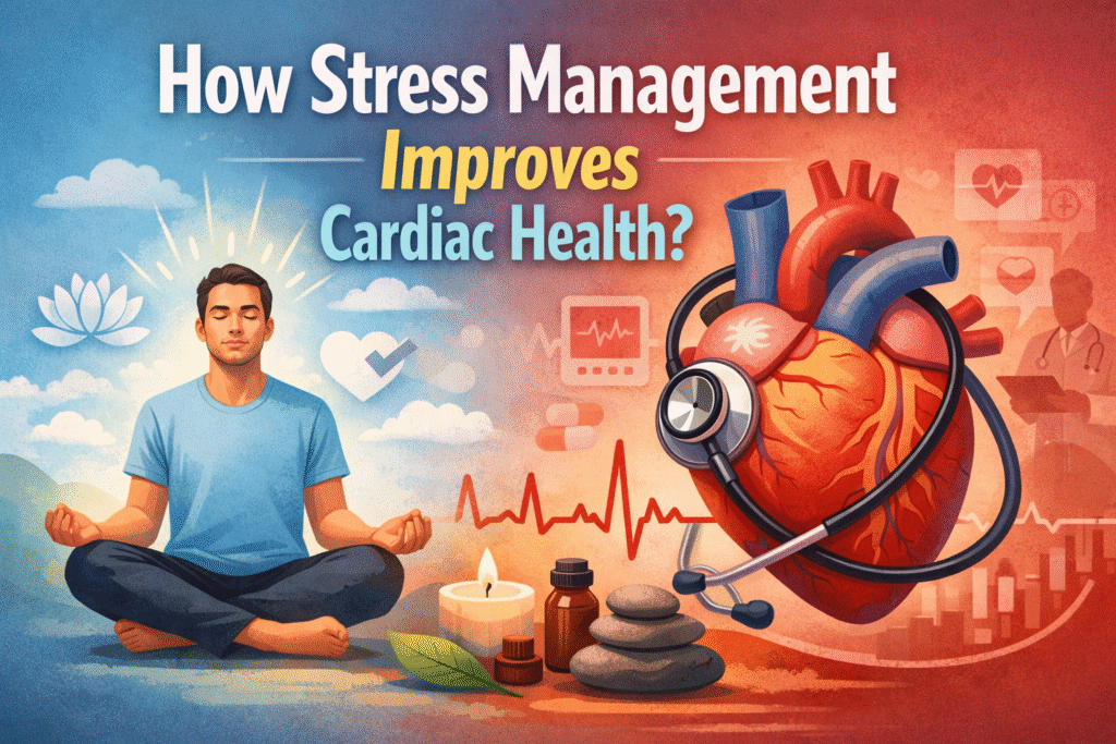 How Stress Management Improves Cardiac Health?